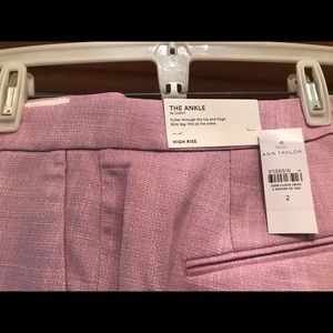 Ann Taylor High Waist Ankle Pant Curvy size 2